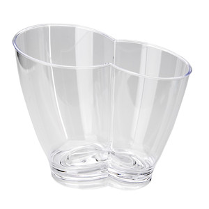 Secchiello refrigerante trasparente per bevande, ideale per feste ed eventi - Product Image 1