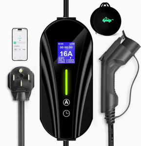 Nuevo Cargador Portátil para Vehículos Eléctricos Tipo 2 de 7kW, Pistola de Carga para Vehículos Eléctricos de Nivel 2 con Pantalla LCD para Uso Doméstico y de Viaje - Product Image 4