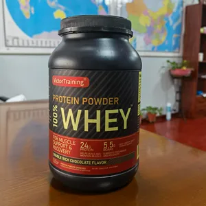 Oem odm1500g Whey Protein Bột sô cô la hương vị dinh dưỡng vàng tiêu chuẩn Whey Protein không biến đổi gen