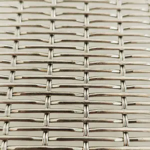 Decorative Metal Mesh Ceiling Double Ss Nickel Iron Wire Mesh Fence Iron 10mm Boundary Wall Wire Mesh Fence