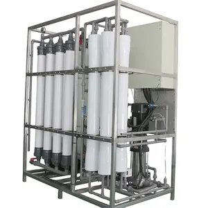 1T/Hr Ultrafiltration avec usine de traitement de l'eau RO purifier l'usine de traitement de l'eau équipement de traitement de l'eau pure