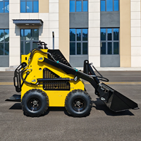 Mini-chargeuse compacte certifiée EPA, personnalisable, avec moteur B&S pour travaux agricoles, garantie de 2 ans