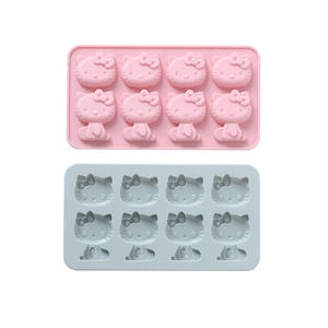 Hot Sale Cute Cat Silicone Fondant Chocolate Candy <b>Mould</b> Biscuit Cake Craft Baking Mold Decor Pastry Diy Tools - Product Image 5
