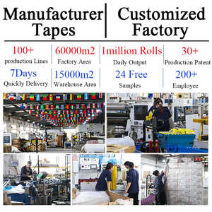 Sinh thái thân thiện nâu có thể ghi tự dính Kraft gói giấy tráng keo phân hủy sinh học Matt mạnh mẽ không tráng đóng gói vận chuyển băng - Product Image 2