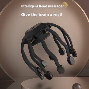 เครื่องนวดศีรษะอัจฉริยะบลูทูธแบบสิบก้ามปู นวดหลายมิติ ผ่อนคลายหนังศีรษะ ช่วยการนอนหลับ คลายความเครียด - Product Image 3