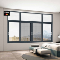 Hot Selling 5MM 9A 5MM Schiebefenster aus gehärtetem Glas mit gebrochener Brücke aus Aluminium legierung