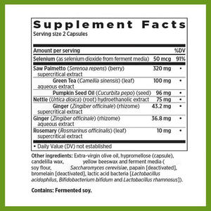 Cápsulas para la Salud de la Próstata Oem Odm, Mezcla de Saw Palmetto, Apoyo para el Bienestar Masculino, Refuerzo del Sistema Inmunológico - Product Image 2