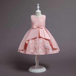 Vestidos infantiles <span class=keywords><strong>para</strong></span> niñas, vestido de Bautismo con manchas en capas de cuentas <span class=keywords><strong>para</strong></span> niñas de 3 a 10 años, vestido de <span class=keywords><strong>bautizo</strong></span> de boda de princesa de cumpleaños <span class=keywords><strong>para</strong></span> niños - Product Image 4