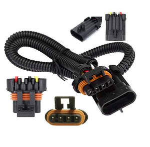 IATF16949定制卡车2 4 8针汽车电缆喷油器电池电缆线束终端汽车电缆线束 - Product Image 3