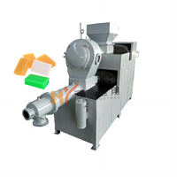 Machine industrielle de fabrication de savon en barre / Ligne de production d'extrudeuses de savon solide pour lessive 300kg 500kg 800kg