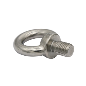 Parafusos Olho (<span class=keywords><strong>Eye</strong></span> Bolts) com Rosca Parcial e Rosca Total em Aço Inoxidável SS304, SS316, SS410, nos tamanhos M8, M10, M12, com Especificações Completas - Product Image 1