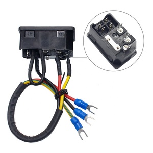 Poder industrial do IEC 320 C14 3 Pin o conector de entrada do soquete obstrui com o conector macho do suporte do fusível 10A - Product Image 6