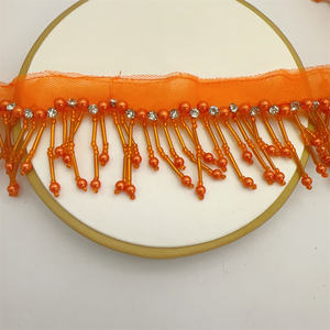 Decorazione decorativa per matrimonio con strass con perline a catena con colletto fatto da te - Product Image 4