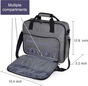 Étui gratuit pour machines à coudre Pour la plupart des machines à coudre Brother, Janome et Singer, ce sac fourre-tout universel - Product Image 2