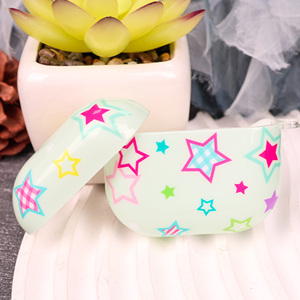 เคสหูฟังบลูทูธอะคริลิกใสแบบกำหนดเอง, ฝาครอบป้องกันพิมพ์ลายสีสันสดใสและพกพาสะดวก, ของขวัญในอุดมคติสำหรับการใช้งานประจำวัน - Product Image 4
