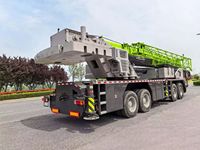 ZOOMLION 100 Ton ZTC1000VS5 Crane Truk Mobile Bekas 2000 Jam Kerja Tinggi Angkat 51m Pemberat 24 Ton Mesin Yuchai Berkualitas Tinggi