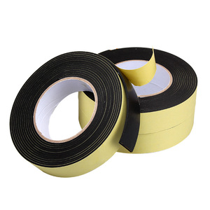 Cinta de Espuma Yi Jinghui 20kgm 30ShoreA Autoadhesiva Negra y Amarilla, Material de Protección y Amortiguación para Electrónicos - Product Image 1