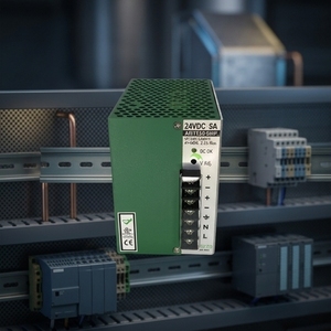 Alimentation sur rail DIN 24V pour automatisation industrielle 120W, sortie stable 24VDC, -40~70°C - Product Image 1