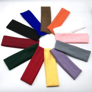 Elastic Soft Fabric Non-Slip Hair Bands Daily Workout Yoga Running Gym Sweatbands Headbands for Sports - Product Image 3