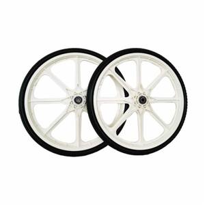 Roue libre plate de <span class=keywords><strong>20</strong></span> pouces pour chariot Rubbermaid - Product Image 1