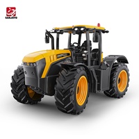 Tracteur et camion agricoles télécommandés Volvo E359-003 sous licence JCB, échelle 1:18, 2,4 GHz, portée de 50 m, avec câble USB