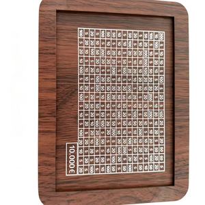 Tirelire en bois avec tableau noir pour enfants - Boîte à monnaie avec suivi des économies - Pot de <span class=keywords><strong>d</strong></span>éfi visuel pour économiser des pièces de monnaie - Cadeau éducatif financier - Product Image 3