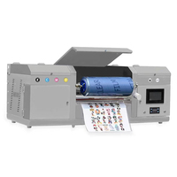 Harga Grosir Produsen Mesin Cetak Kaos dan Printer UV DTF Roll to Roll Dual Head A/B Ukuran A4 A3 Dengan Laminasi 2-in-1