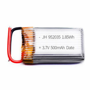 Batterie rechargeable personnalisée en usine 952035 3.7v 500mah 25c Lipo pour avion modèle <span class=keywords><strong>Syma</strong></span> X5 X5C, voitures RC - Product Image 4