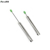 Amortisseur hydraulique carré en acier inoxydable galvanisé OEM/ODM - Fermeur à fermeture douce avec tige télescopique pour armoires de cuisine et garde-manger