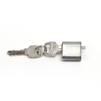 Serrure de porte en acier inoxydable moderne résistante au feu |   Serrure à mortaise robuste avec clé en fer et noyau en cuivre pour entrée de villa et appartement