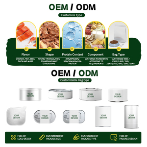 Bán Buôn Đóng Hộp Thức Ăn Cho Chó 375G Gà Và Rau Con Chó Có Thể Thực Phẩm Nhãn Hiệu Riêng Thức Ăn Cho Chó Trong Có Thể - Product Image 3