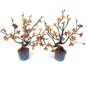 High End Home Decoration Potted Plants Natural <strong>Jade</strong> <strong>Stone</strong> Flower Bonsai - Product Image 4