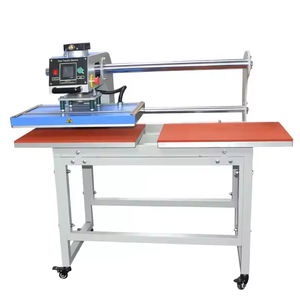 Estación doble neumática 60x80cm máquina de prensado en caliente deslizamiento automático para sublimación ropa textil estampado en caliente nueva condición - Product Image 4