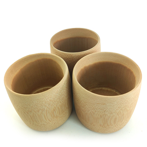 Taza de bambú orgánico Biodegradable, 100% Natural, para beber café, té, venta al por mayor - Product Image 2