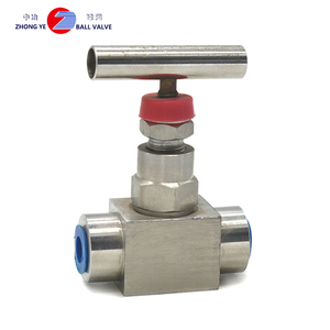 Valvola a sfera manuale di intercettazione DN6 J13W-100-320 tipo OEM Zhongye, flangia X ad alta pressione per tubazioni strumentali idriche - Product Image 3