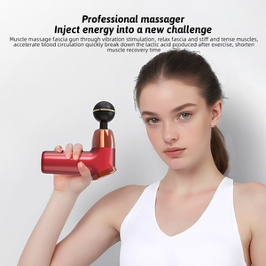 Pistola eléctrica de mano Manual, cojín de cuerpo completo, masajeador, herramienta de plástico, tejido muscular profundo, Fascia, máquina vibradora, cara Manual - Product Image 3