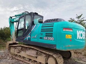 Pelle pelleteuse d'occasion sur chenilles d'origine Kobelco sk200, excavatrice d'occasion fabriquée au Japon à vendre - Product Image 2