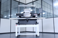 Machine à broder 3D informatisée HoliHope Holiauma à 1 tête et 15 aiguilles pour casquettes, t-shirts et vêtements, similaire à la machine à broder Tajima