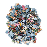 Puzzle Jigsaw 1000 Potong Kertas Premium Cetak Kustom DIY Personalisasi Permainan Besar Hobi Intelektual
