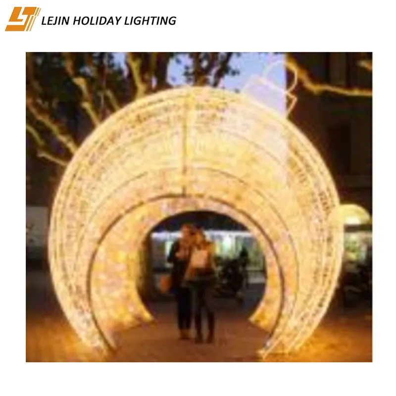 Street commercial decoration led large hollow ball 220V 3d motif lights for christmas light