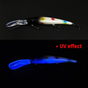 Esca Artificiale Galleggiante <span class=keywords><strong>per</strong></span> la Pesca al Minnow 120mm/20g con Piastra Lunga <span class=keywords><strong>per</strong></span> Lanci Lunghi, Ideale <span class=keywords><strong>per</strong></span> la Pesca al Branzino - Product Image 5