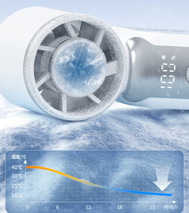 พัดลมมือถือขนาดเล็กพิมพ์โลโก้ได้, ปรับความเร็วได้ 199 ระดับ, พัดลมพกพาสำหรับใช้งานกลางแจ้ง, แรงลมสูงสำหรับฤดูร้อน - Product Image 5