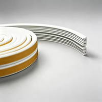 Bande d'étanchéité en mousse de caoutchouc EPDM de type E, insonorisante et anti-poussière, pour l'isolation des bas de fenêtres et portes – Offre Spéciale Pratique