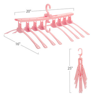 Wholesale <strong>Wonder</strong> Space Saving Foldable <strong>Cloths</strong> Hanger for Travel - Product Image 5