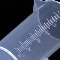 Capacité personnalisable 25-5000ml Tasse à mesurer de laboratoire Bécher gradué en verre borosilicate à paroi épaisse avec bec verseur