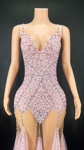 NOVANCE Y2627 autunno abbigliamento Blingbling Elegent giallo con bretelle <span class=keywords><strong>da</strong></span> sera abiti <span class=keywords><strong>da</strong></span> donna abiti <span class=keywords><strong>da</strong></span> festa per la sera - Product Image 2