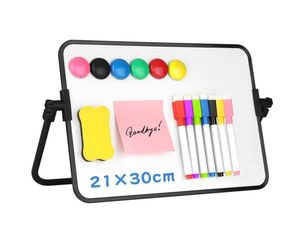 <strong>Portable</strong> Magnetic Board A4 Size Stand Kid Drawing Magnetic <strong>Whiteboard</strong> Double-sided Dry Erase <strong>Whiteboard</strong> - Product Image 1
