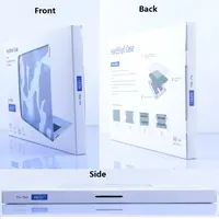 Étui rigide pour ordinateur portable en plastique avec impression de logo personnalisée pour Apple Macbook Pro Air 13 pouces