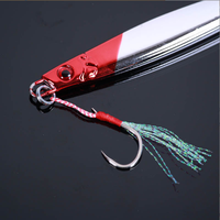 Placage électrolytique de haute qualité, chute lente métal plomb jig leurre poisson lancer appât bionique couteau argenté miroir 60/80/100/120/150g