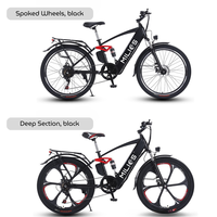 Fournisseur B2B de E-MTB à suspension complète 400W, freins à disque hydrauliques, batterie 36V 15Ah, pour l'escalade et le trail